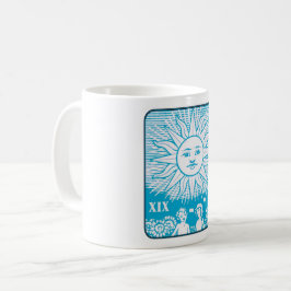 Die Sonne - Tarot der Automaten der 60er Jahre Kaffeetasse