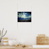 Die Sonne über der Prärie Poster (Küche)
