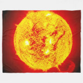 DIE SONNE, UM IHNEN WARM BEHALTEN FLEECEDECKE (Vorderseite (Horizontal))