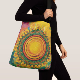 Die Sonne - Umhängetasche, Tasche, Zubehör Tragetaschen Mit Langen Trägern