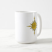 Die Sonne und der Mond Kaffeetasse (VorderseiteRechts)