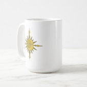 Die Sonne und der Mond Kaffeetasse (Vorderseite Links)