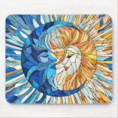 Die Sonne und der Mond Mousepad (Vorne)