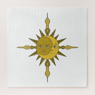 Die Sonne und der Mond Puzzle