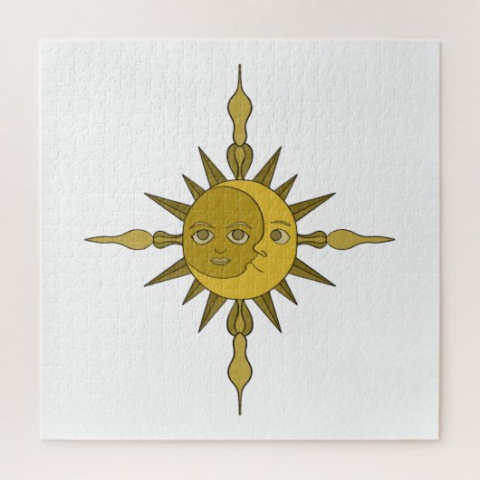 Die Sonne und der Mond Puzzle (Vertikal)