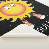 Die Sonne und die Sterne im Weltraum Sherpadecke (3/4)