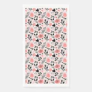 Die Sonne und die Wildblume, eine perfekte Überein Serviette