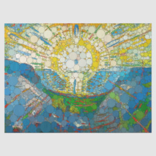 Die Sonne, Unendlichkeit kommt nach William Morris Seidenpapier