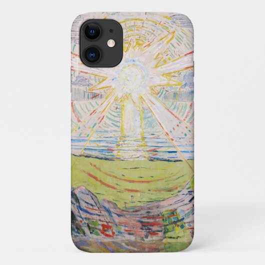 Die Sonne von Edvard Munch Case-Mate iPhone Hülle (Rückseite)