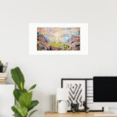 Die Sonne von Edvard Munch Poster (Heimbüro)