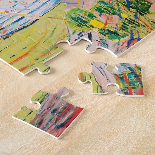 Die Sonne von Edvard Munch Puzzle (Seite)
