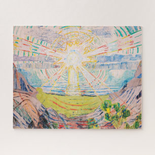 Die Sonne von Edvard Munch Puzzle