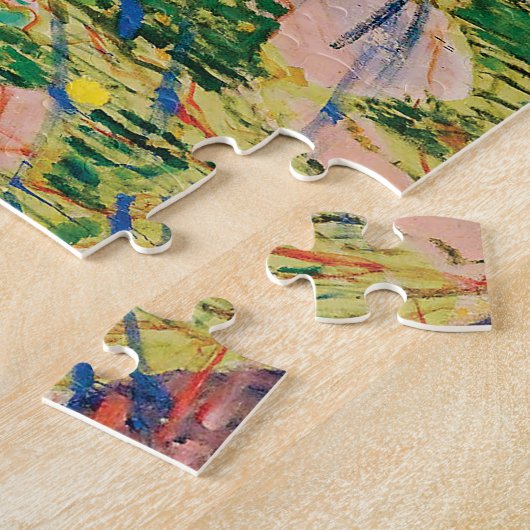 Die Sonne von Edvard Munch Puzzle (Seite)