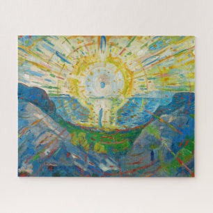 Die Sonne von Edvard Munch Puzzle