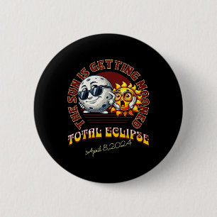 Die Sonne wird 2024 total Solar Eclipse getaucht Button
