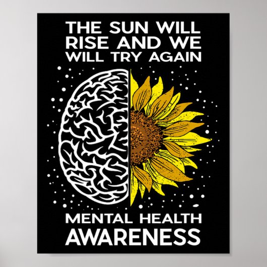 Die Sonne wird aufgehen und wir werden es wieder v Poster (Vorne)