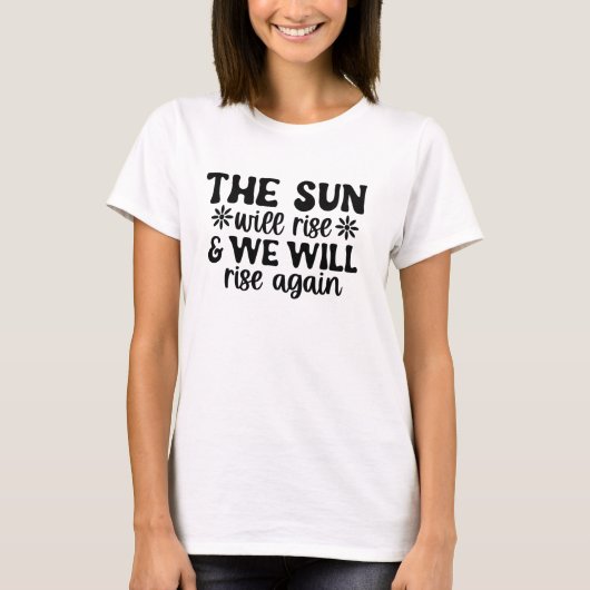 Die Sonne wird aufgehen, wir werden auch Tee aufgi (Vorderseite)