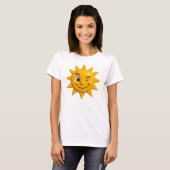 Die Sonne zwinkert T-Shirt (Vorne ganz)