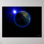 Die Sonnen kühlen Poster (Vorne)