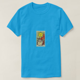Die Sonnen-Tarotkarte-Kunst   Vintage Rider-Waite  T-Shirt
