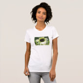 Die Sonnenblume der Frauen T-Shirt (Vorne ganz)