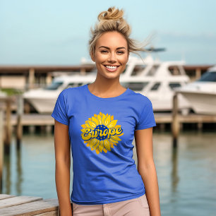 Die Sonnenblume für unser zukünftiges Europa T-Shirt