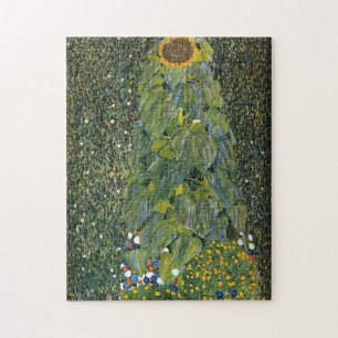Die Sonnenblume von Gustav Klimt Puzzle