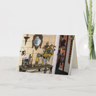 Die Sonnenblumen des Patsys - Buchstabe-Karte Karte