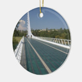 Die Sonnenbrücke in der Bucht von Turtle Keramikornament (Links)