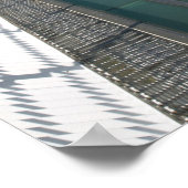 Die Sonnenbrücke in der Bucht von Turtle Poster (Ecke)