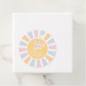 Die Sonnendusche kommt hier zu den Vorzügen der So Geschenkanhänger (Beispiel)