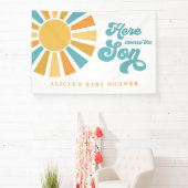 Die sonnengelbe Babydusche kommt hier. Banner (InSitu)