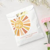 Die sonnengelbe Babydusche kommt hier. Geschenktütchen (Versiegelt)