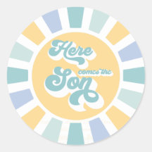 Die sonnengelbe Babydusche kommt hier.