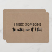 Die Sonnenkarte für den Vater "Walk Me Down the Ai Einladung (Vorne/Hinten)