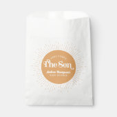 Die Sonnenschein-Dusche kommt von Son Boy Bay Geschenktütchen (Vorderseite)