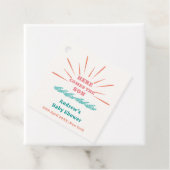 Die Sonnenschirme des Strandes kommen hier zur Son Geschenkanhänger (Beispiel)