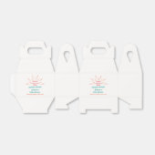 Die Sonnenschirme des Strandes kommen hier zur Son Geschenkschachtel (Ungefaltet)