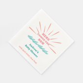 Die Sonnenschirme des Strandes kommen hier zur Son Serviette (Ecke)