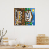 Die Sonnenshow Poster (Küche)