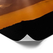 Die Sonnenstrahlen am Masai Mara. 2 Poster (Ecke)