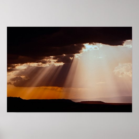 Die Sonnenstrahlen am Masai Mara. 2 Poster (Vorne)