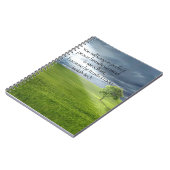 Die Sonnenstrahlen der Bibel Verse Notizblock (Linke Seite)