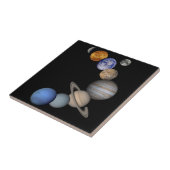 Die Sonnensystemstrecke unsere Planeten Fliese (Seite)