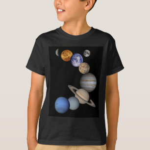 Die Sonnensystemstrecke unsere Planeten T-Shirt