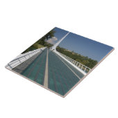 Die Sonnenuhrbrücke bei Turtle Bay Fliese (Seite)