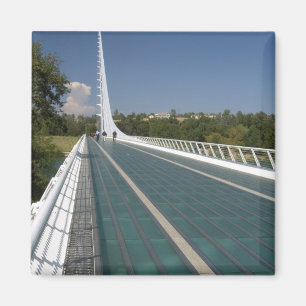 Die Sonnenuhrbrücke bei Turtle Bay Magnet