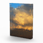 Die Sonnenuntergang-Wolkenexplosion Fotoblock (Rechts)