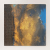 Die Sonnenuntergang-Wolkenexplosion Puzzle (Horizontal)