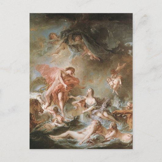 Die Sonnenuntergänge von Francois Boucher Postcar Postkarte (Vorderseite)